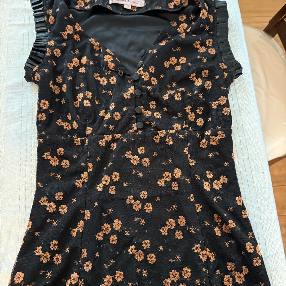 Gothic Floral Blouse